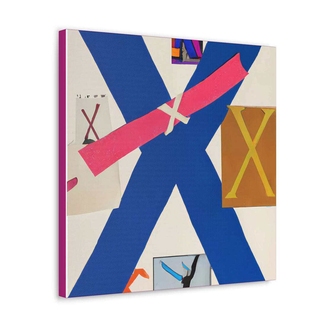 Collage X, Kids Series | Canvas Wall Art