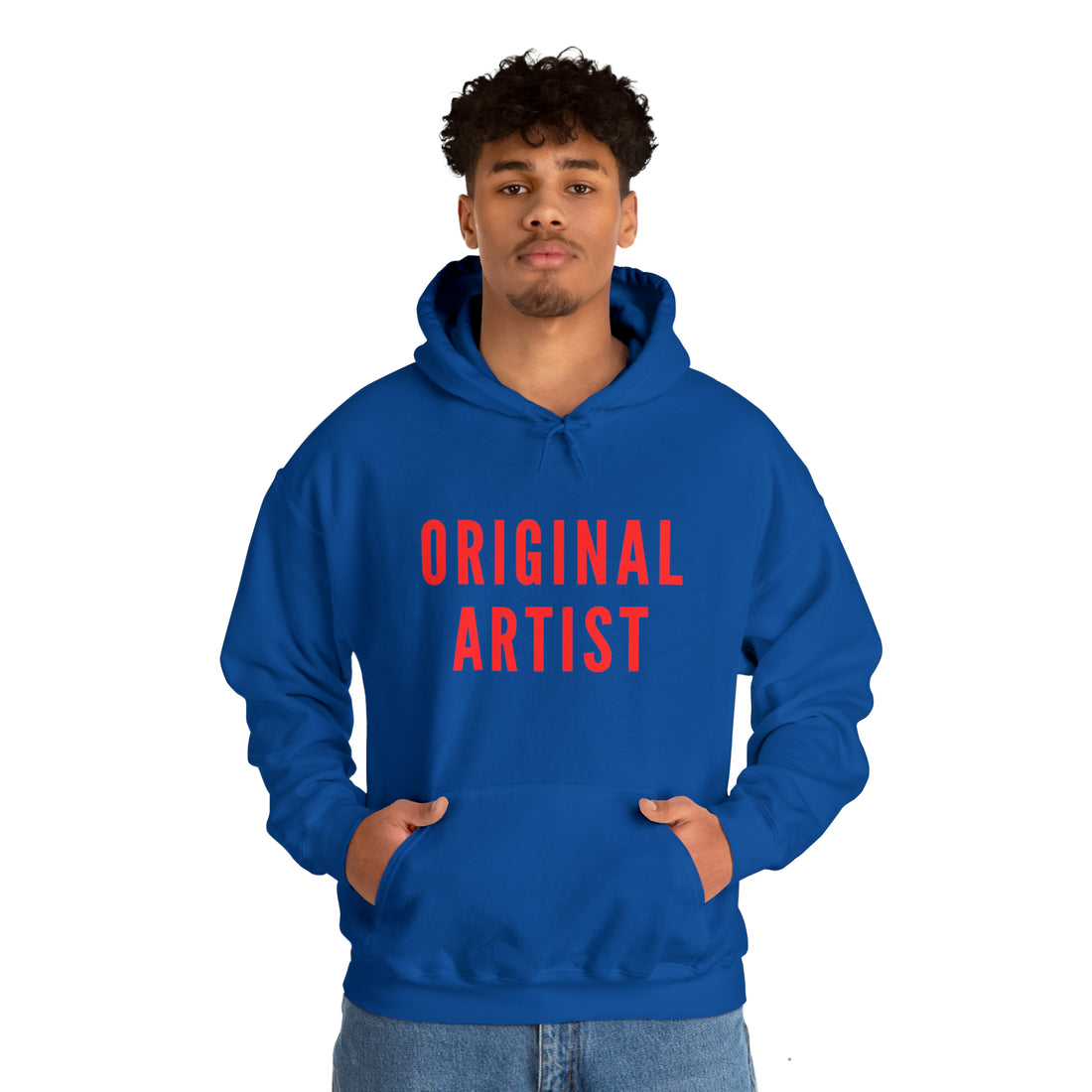 Original Artist Hoodie, Unisex Heavy Hooded Sweatshirt