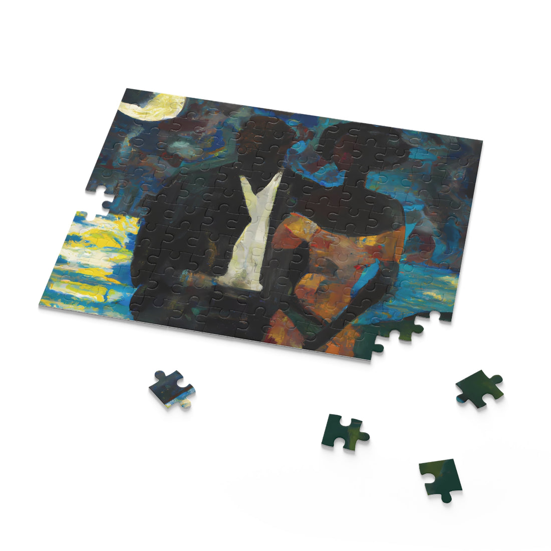 Moonlight Couple Puzzle, 120, 252, 500 Piece