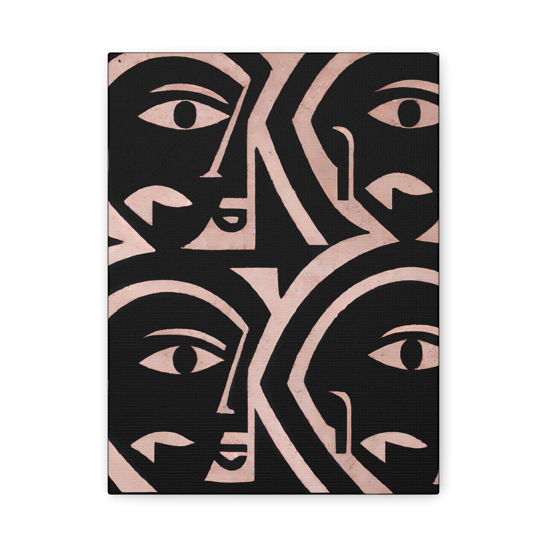 Profile, Contrast Series | Canvas Wall Art