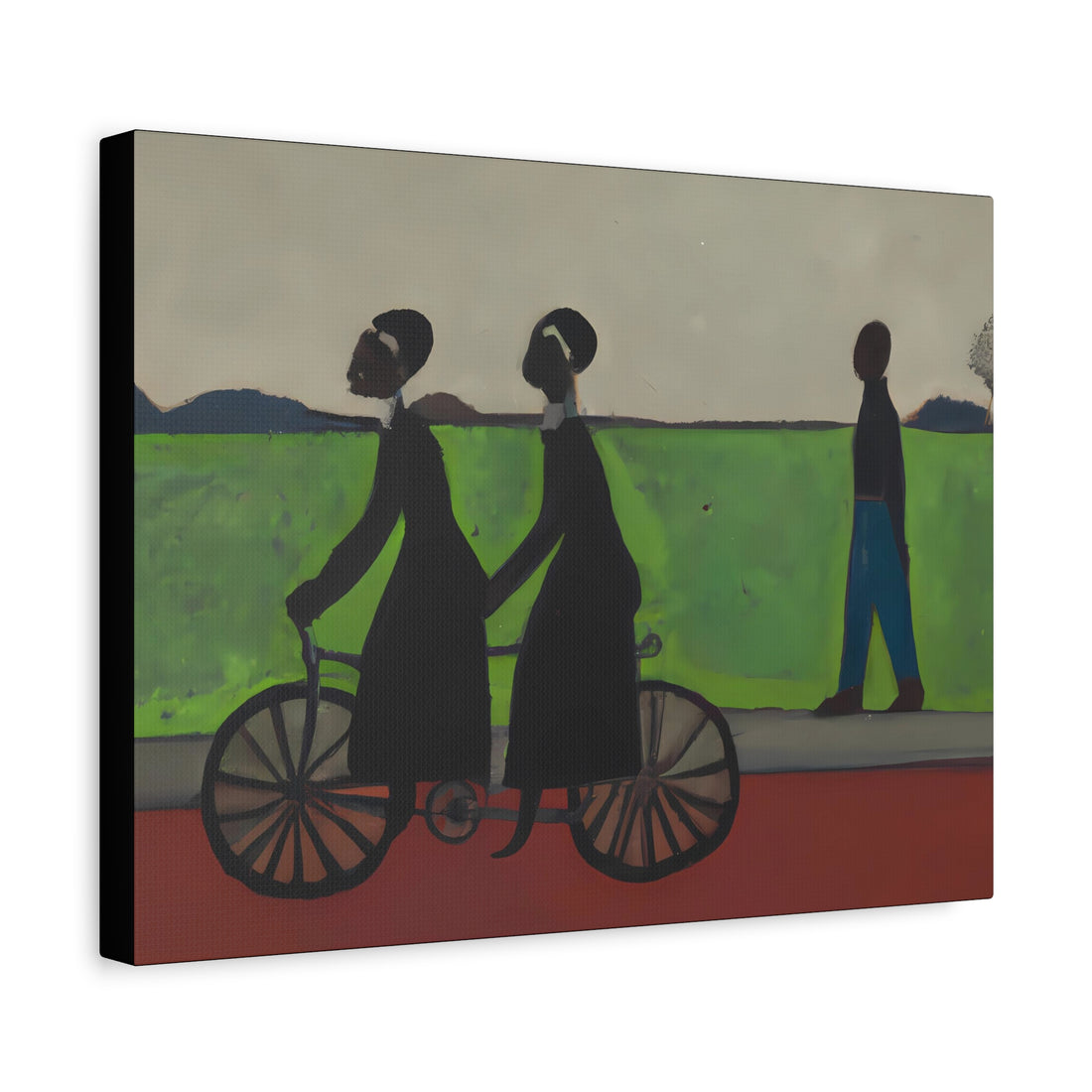 Double Ride, Over the Sofa | Horizontal CANVAS Art