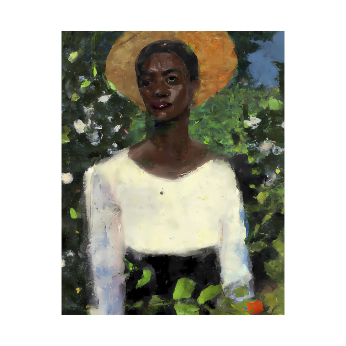 Lady 2, Cottage Series | Poster Print
