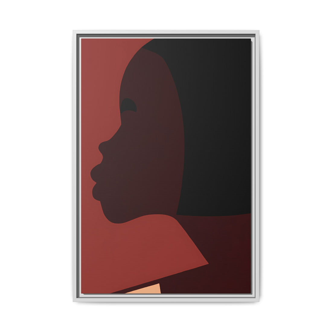 The Bob, Black Beauty Series | Framed Canvas Wall Art