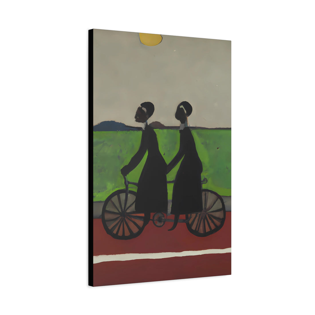 Double Ride Folk Art Series, CANVAS wall art