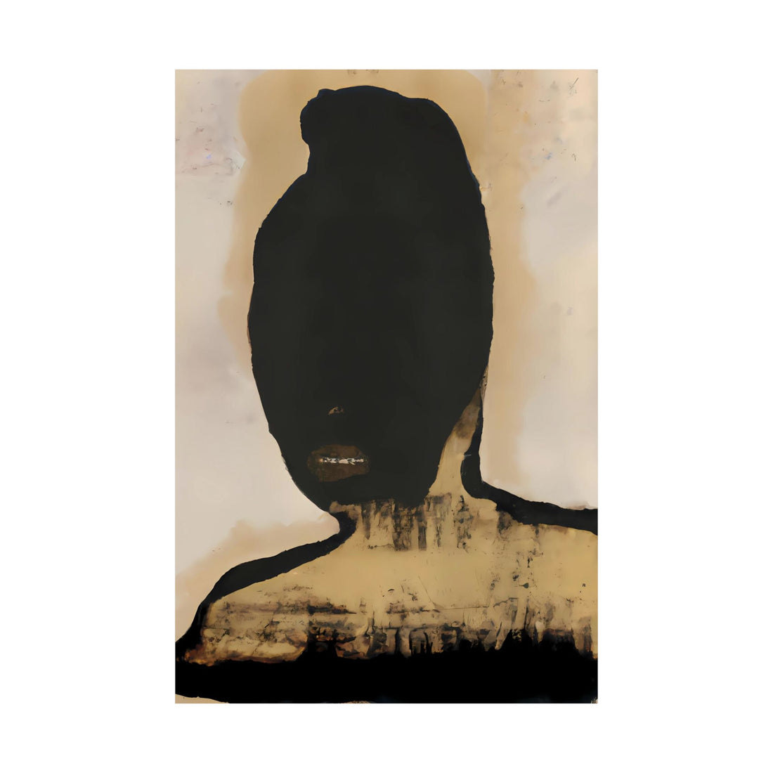 Study in Black, Fluid Series | Poster Print