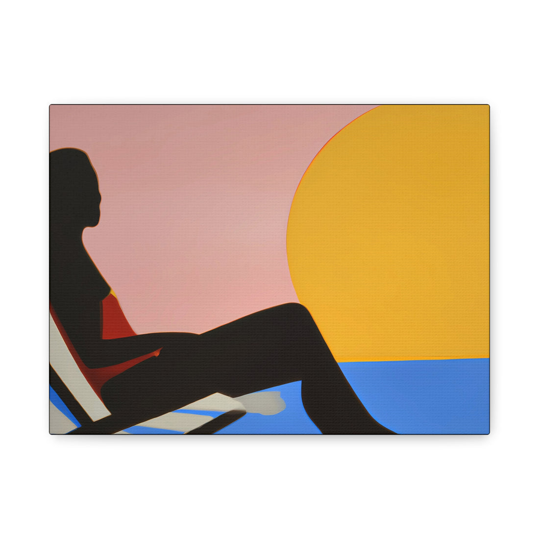 Unbothered, Over the Sofa | Horizontal CANVAS Art