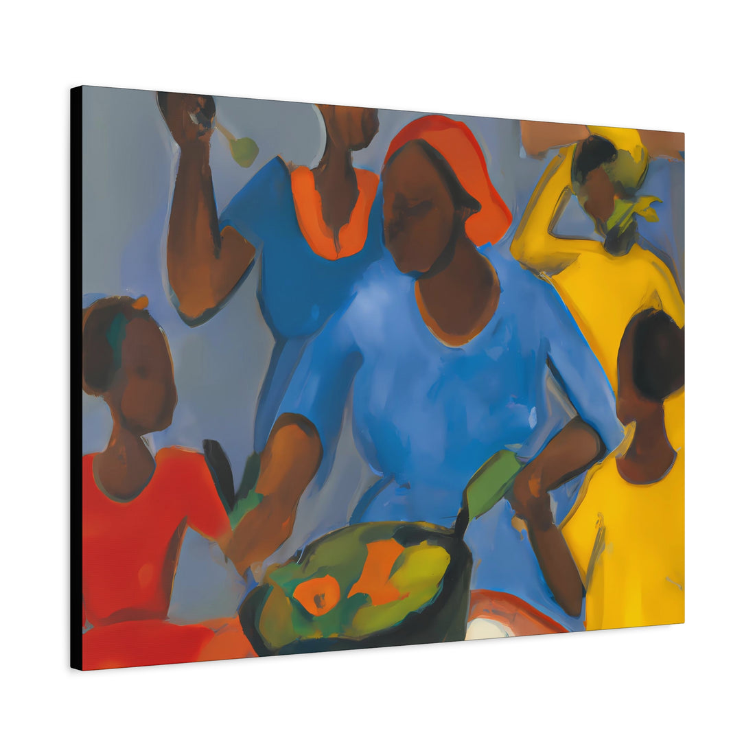 Sunday Dinner, Over the Sofa | Large CANVAS Wall Art