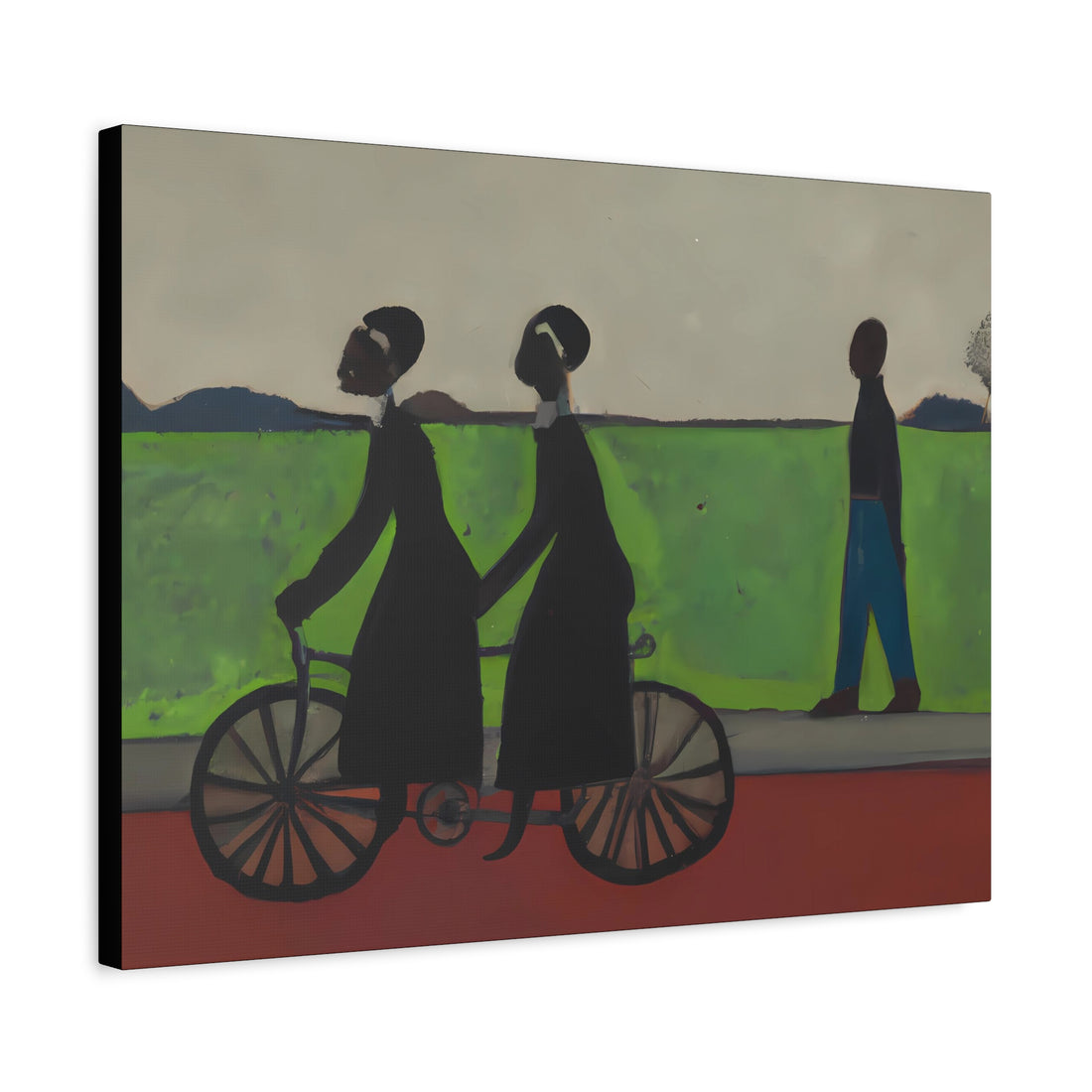 Double Ride, Over the Sofa | Horizontal CANVAS Art