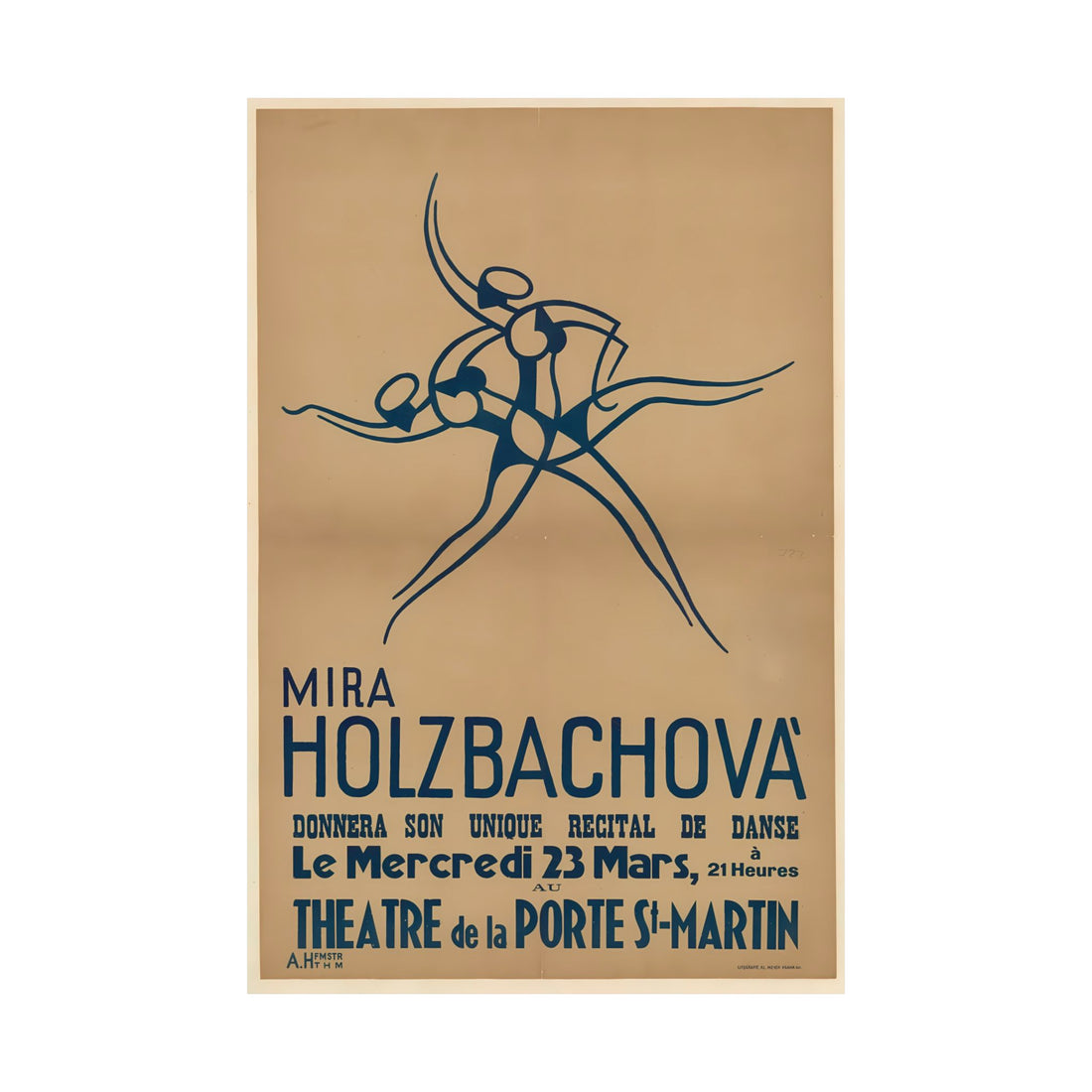 Dance Recital Vintage Print