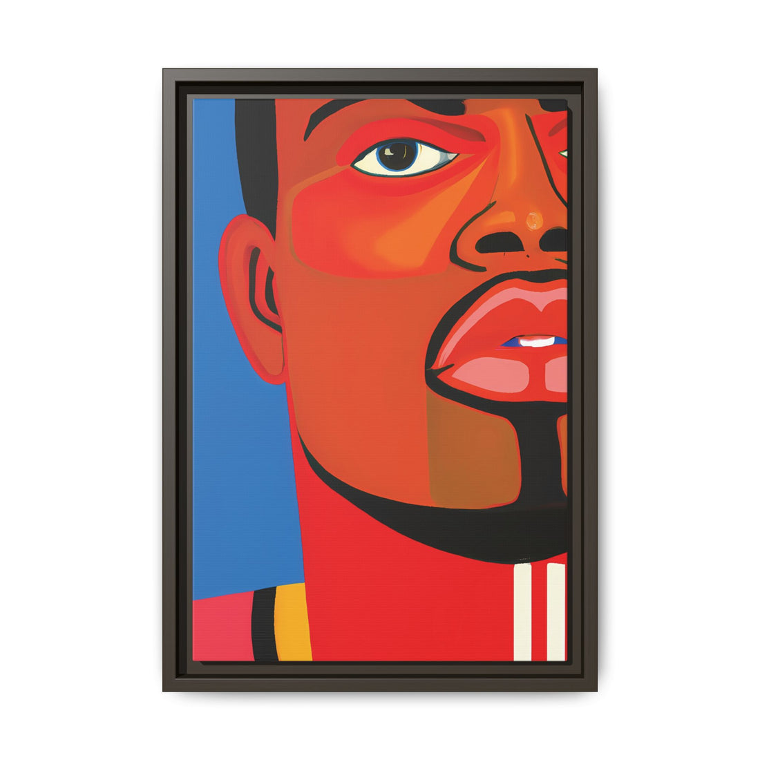 Man Supreme,  Pop Art Series | Framed Canvas Wall Art