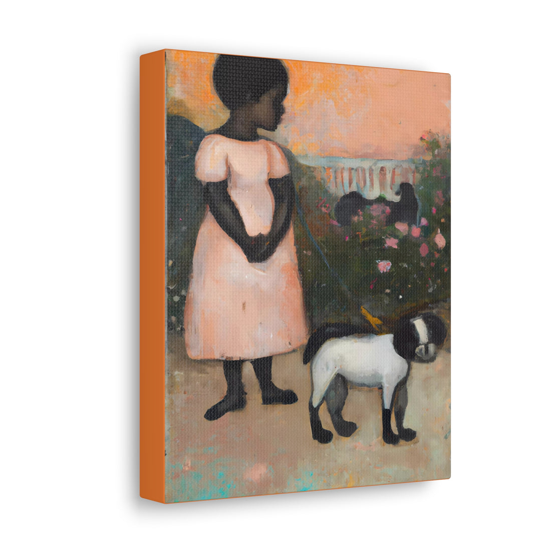 Love dogs, Canvas Wall Art Daughter Series