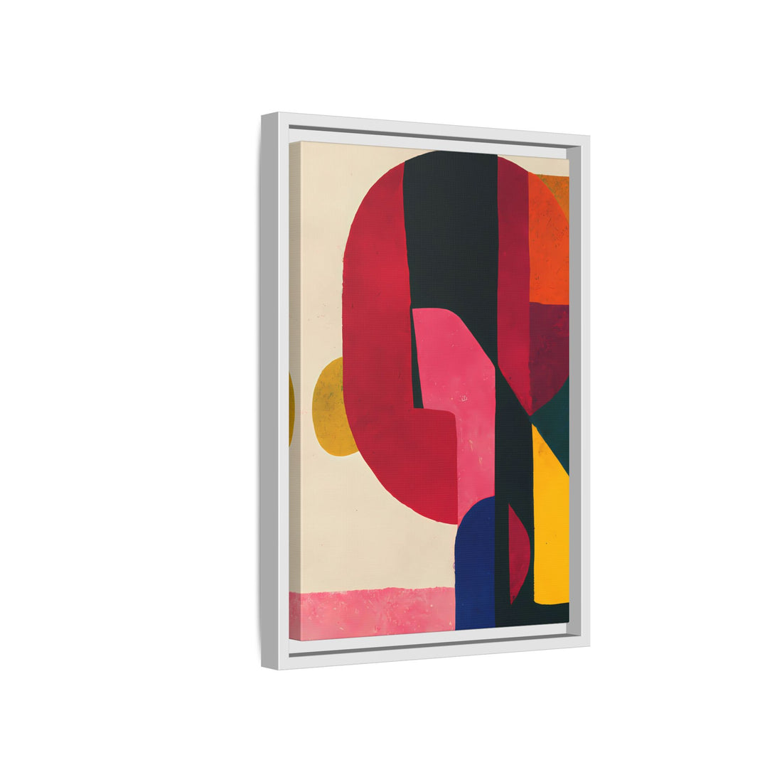 Puppetry, Abstract Series | Framed Canvas Wall Art