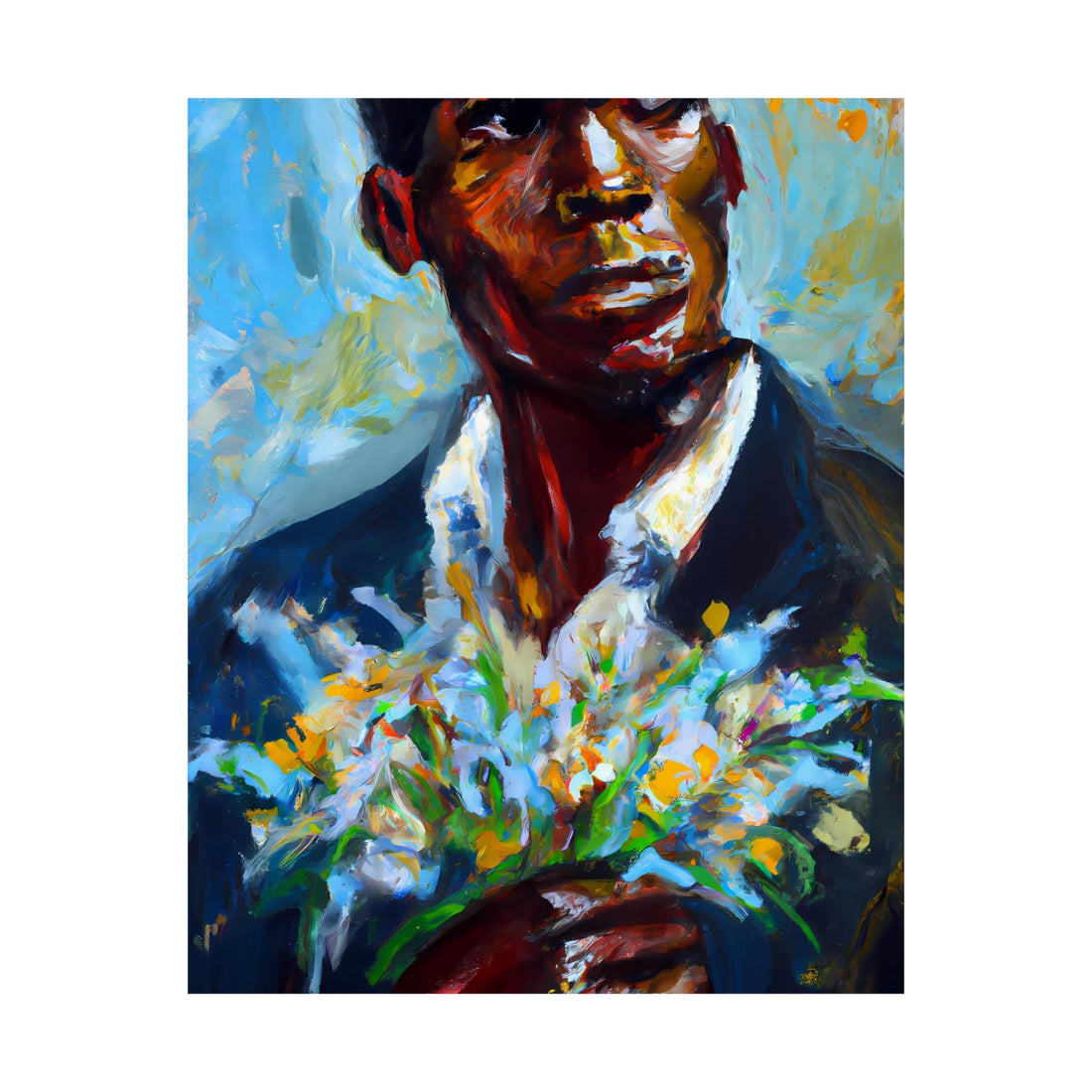 Date Night, Black Men Series | Poster Print