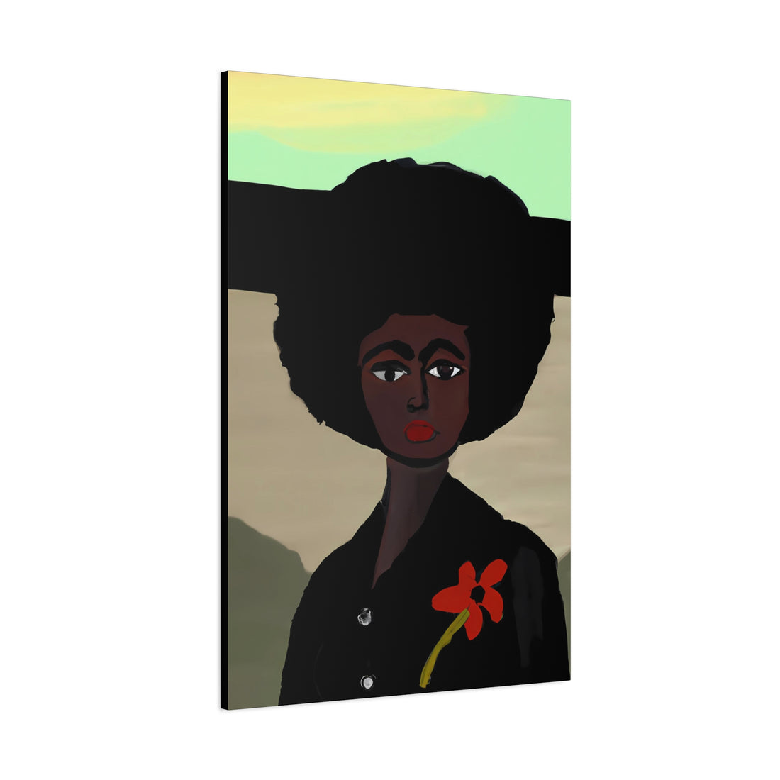 Jo, Folk Art Series | CANVAS Wall Art
