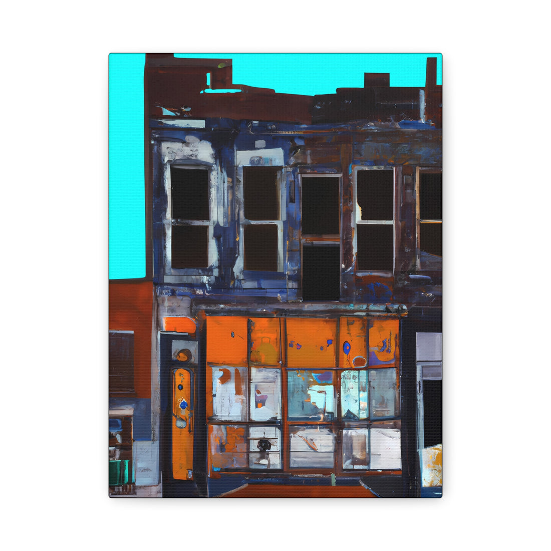 RedLined 3, Living Series  | Canvas Wall Art