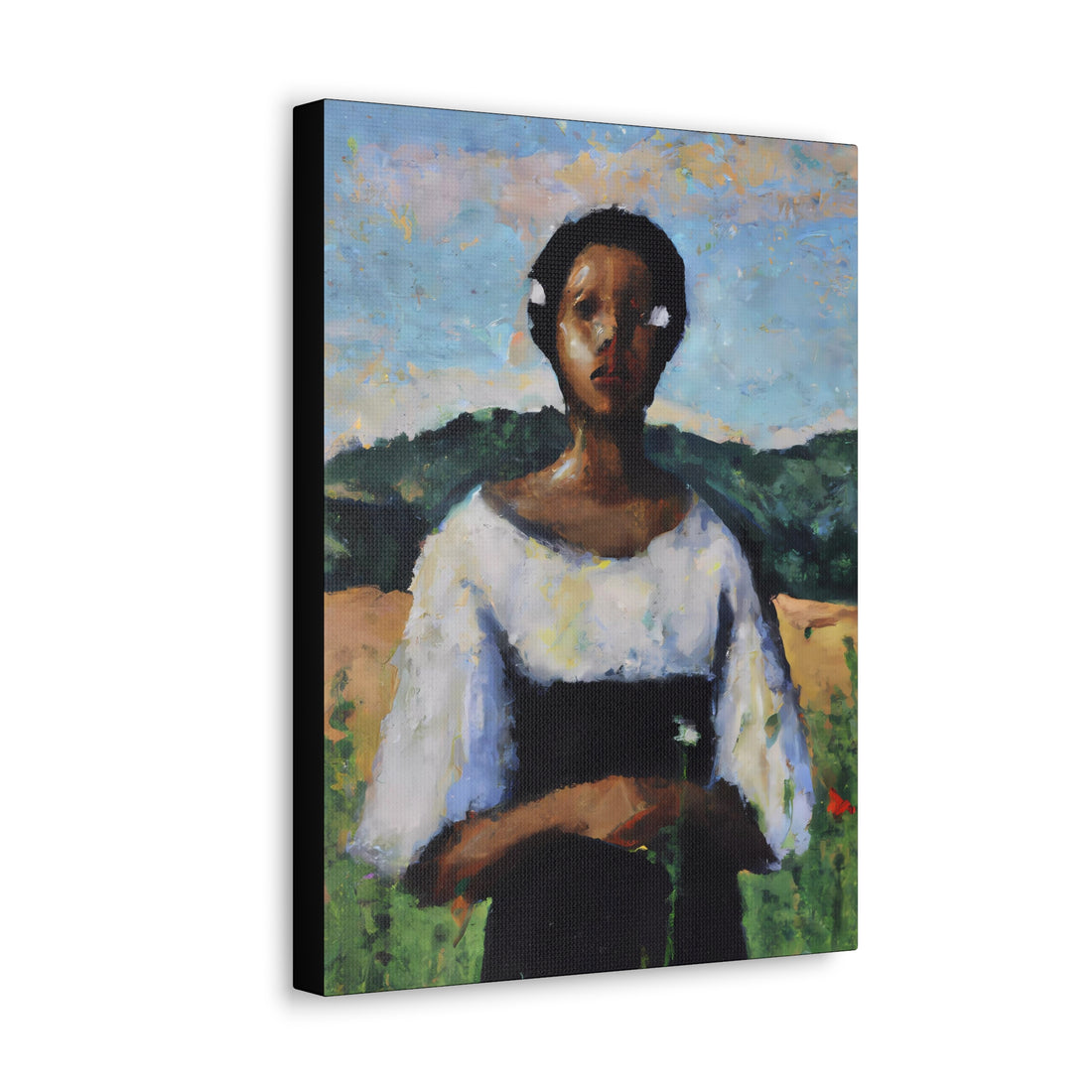 Lady 6, Cottage Series CANVAS Gallery Wrap