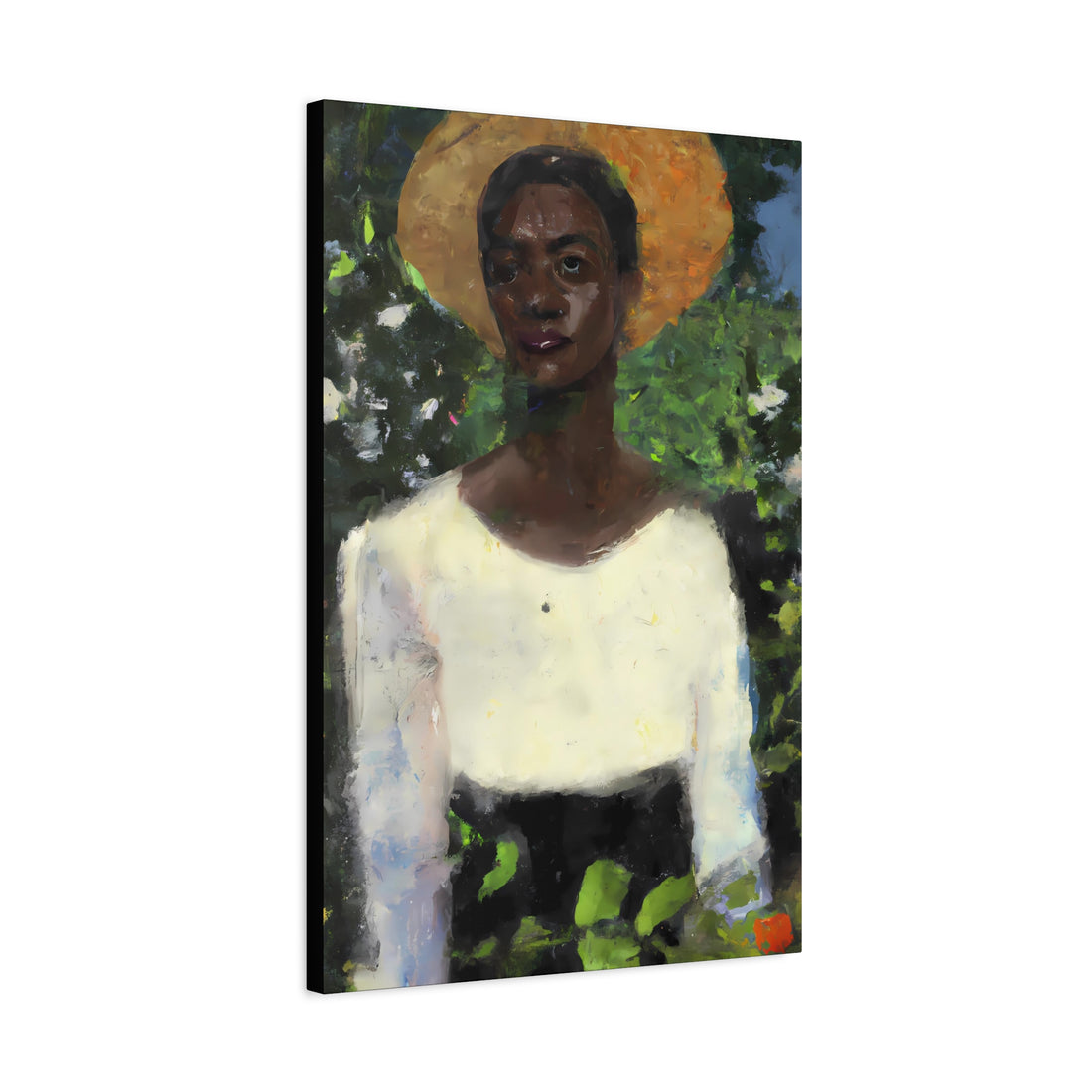 Lady 2, Cottage Series CANVAS Wall Art