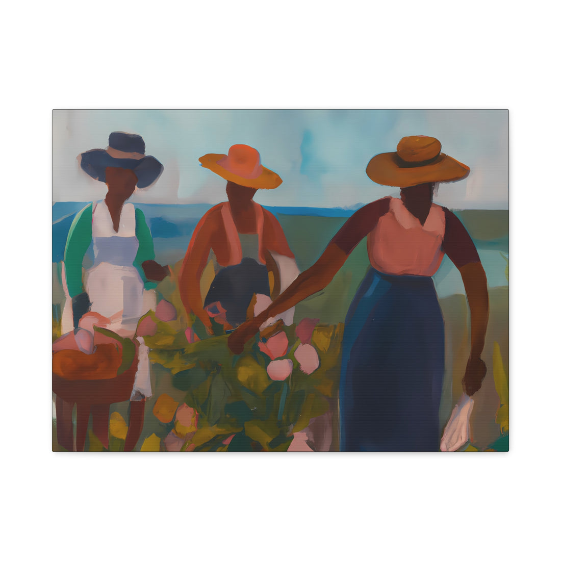 Roses, Over the Sofa | Horizontal CANVAS Art