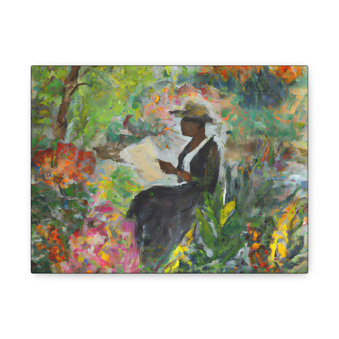 Botanical Heights, Over the Sofa | Horizontal CANVAS Art