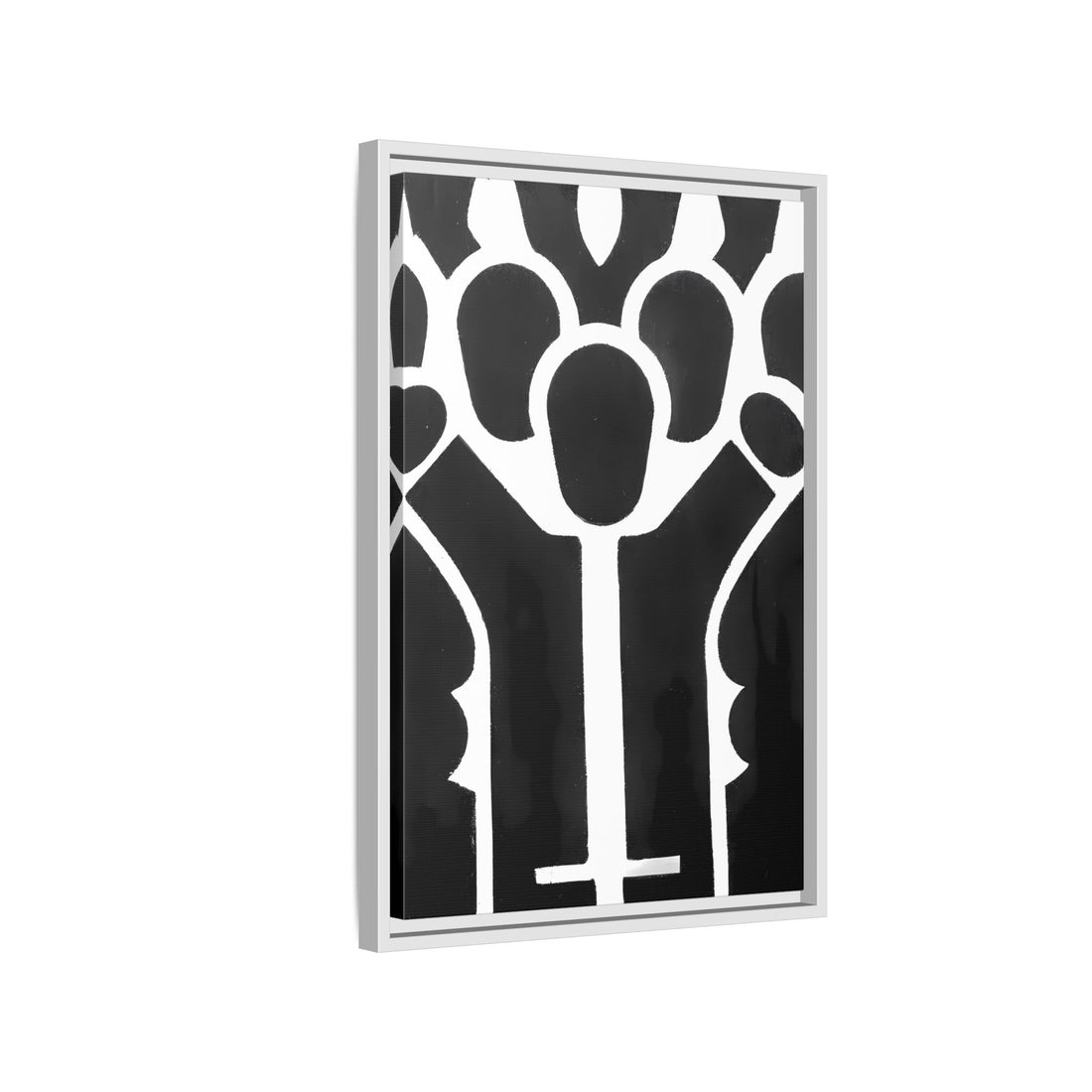 Hands Up, Fluid Series | Framed Canvas Wall Art