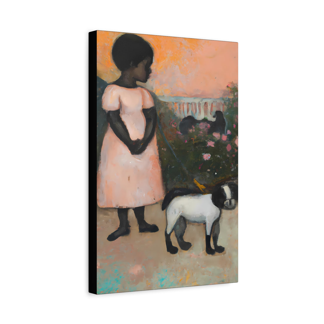Love dogs, Canvas Wall Art Daughter Series