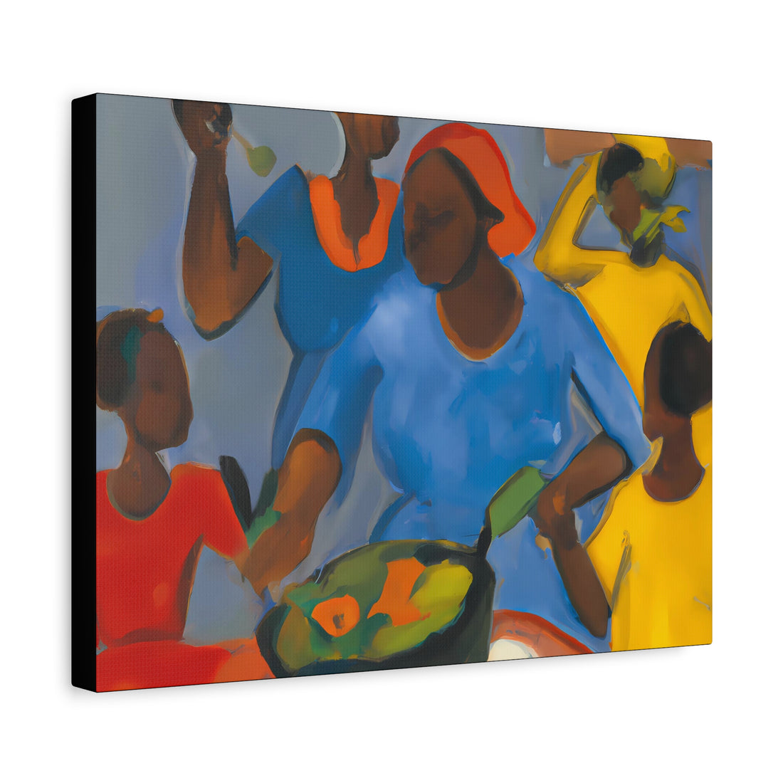 Sunday Dinner, Over the Sofa | Large CANVAS Wall Art