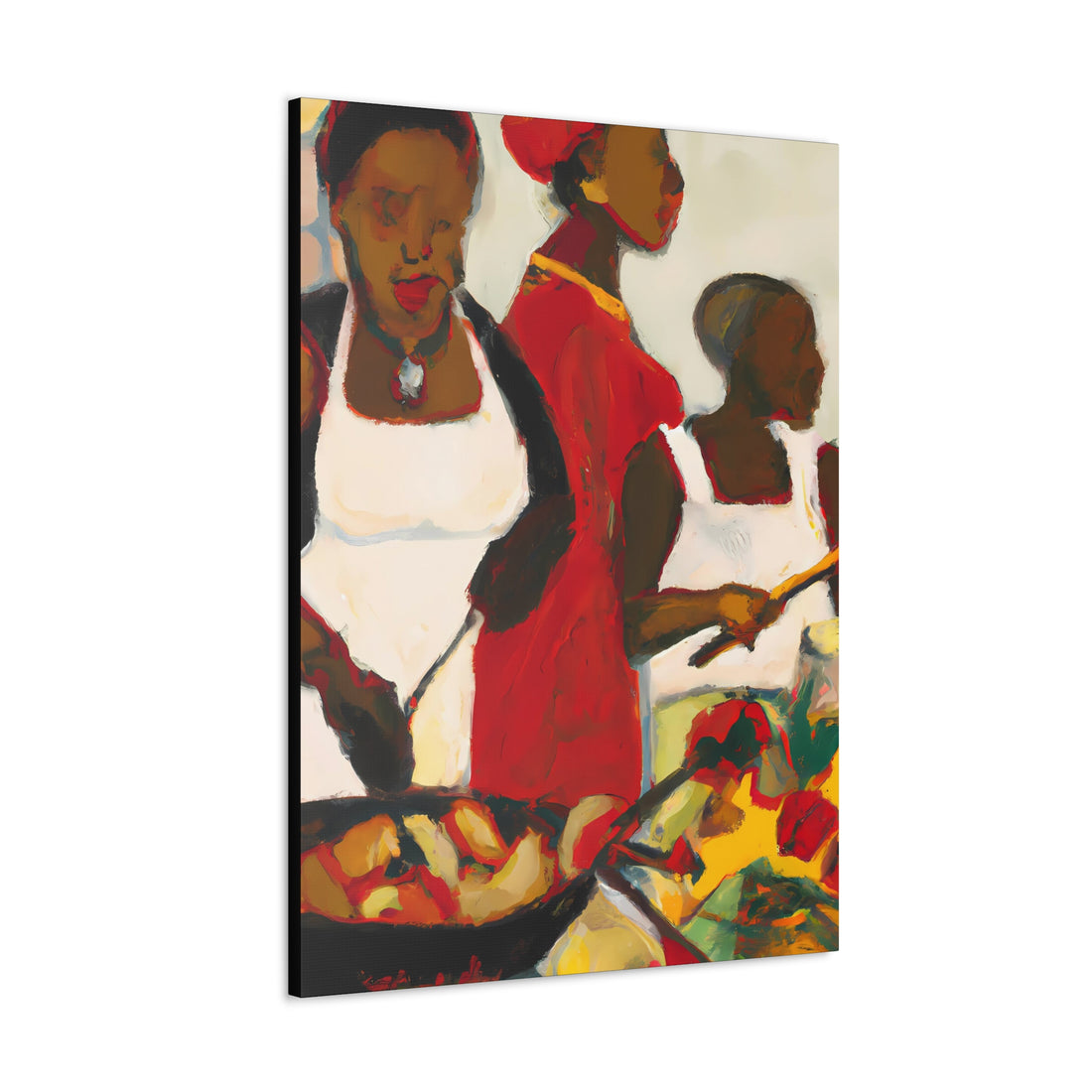 Lady in White, Lifestyle Series | Canvas Wall Art