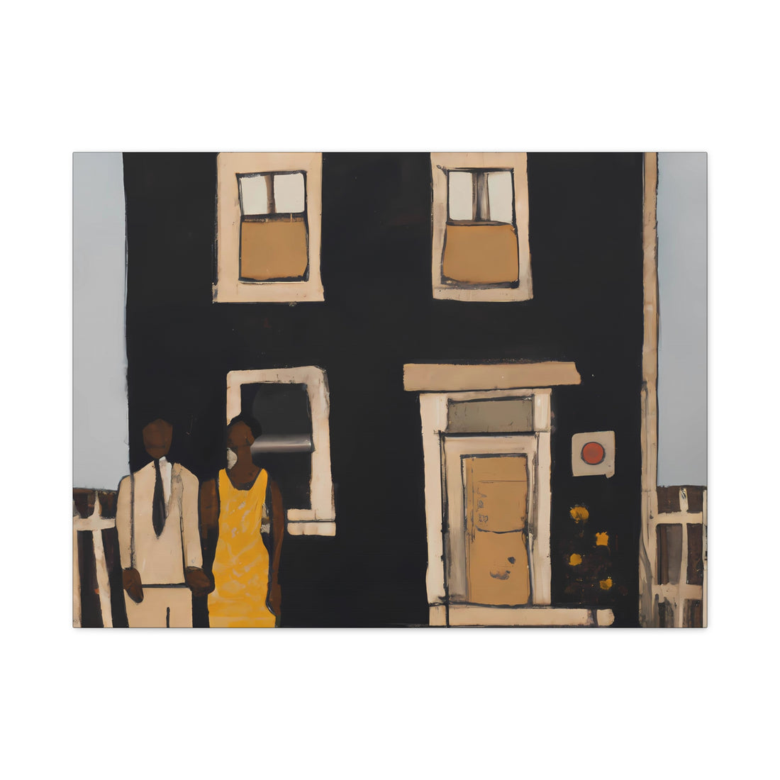 Family Home, Over the Sofa | Horizontal CANVAS Art