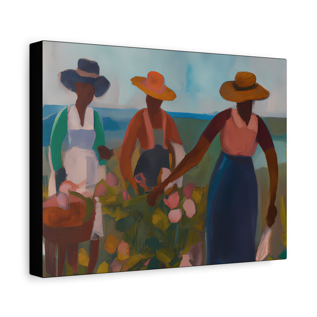 Roses, Over the Sofa | Horizontal CANVAS Art