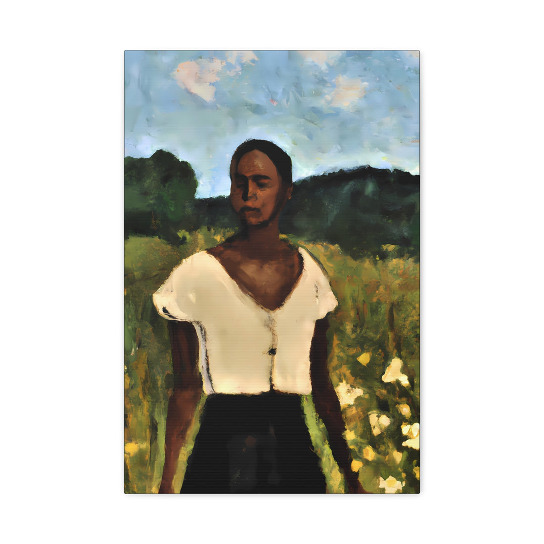 Lady 5, Cottage Series CANVAS Wall Art