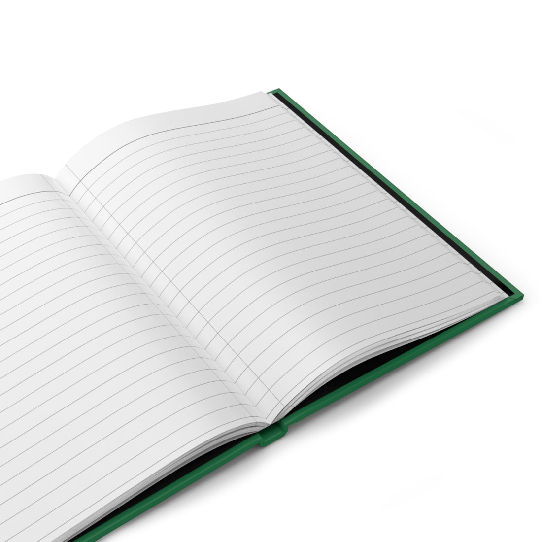 Emerald Green Notebook, Matte Hardcover Journal