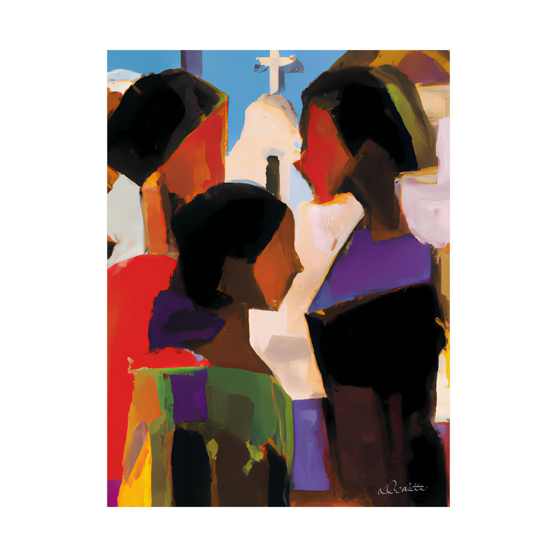 Stained Glass 1 |Signed Giclée Art Print