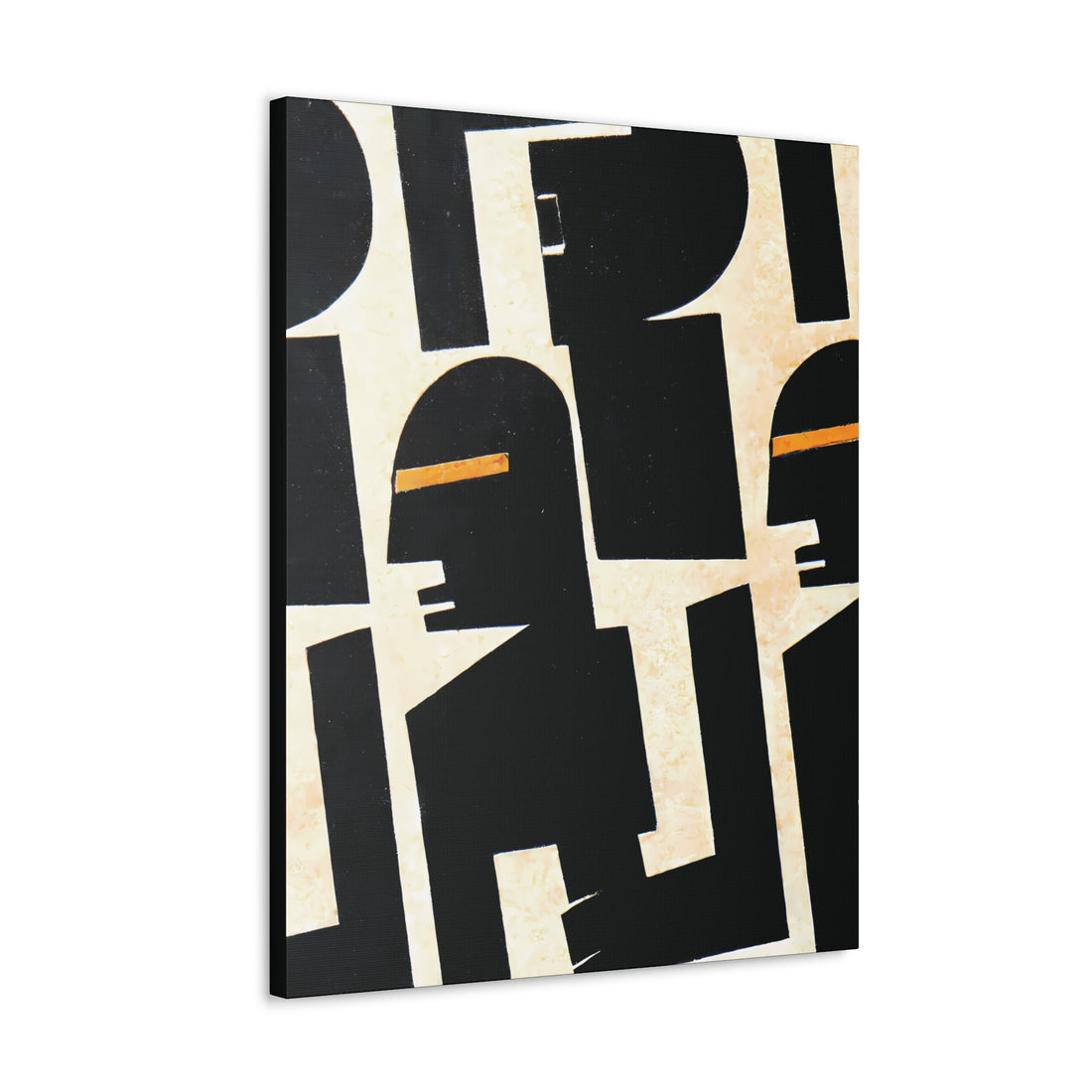 Profile 2, Contrast Series | Canvas Wall Art