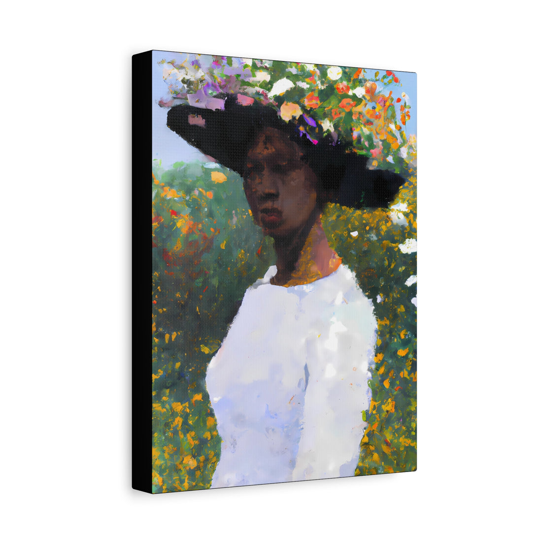 Lady 3, Cottage Series CANVAS Wall Art