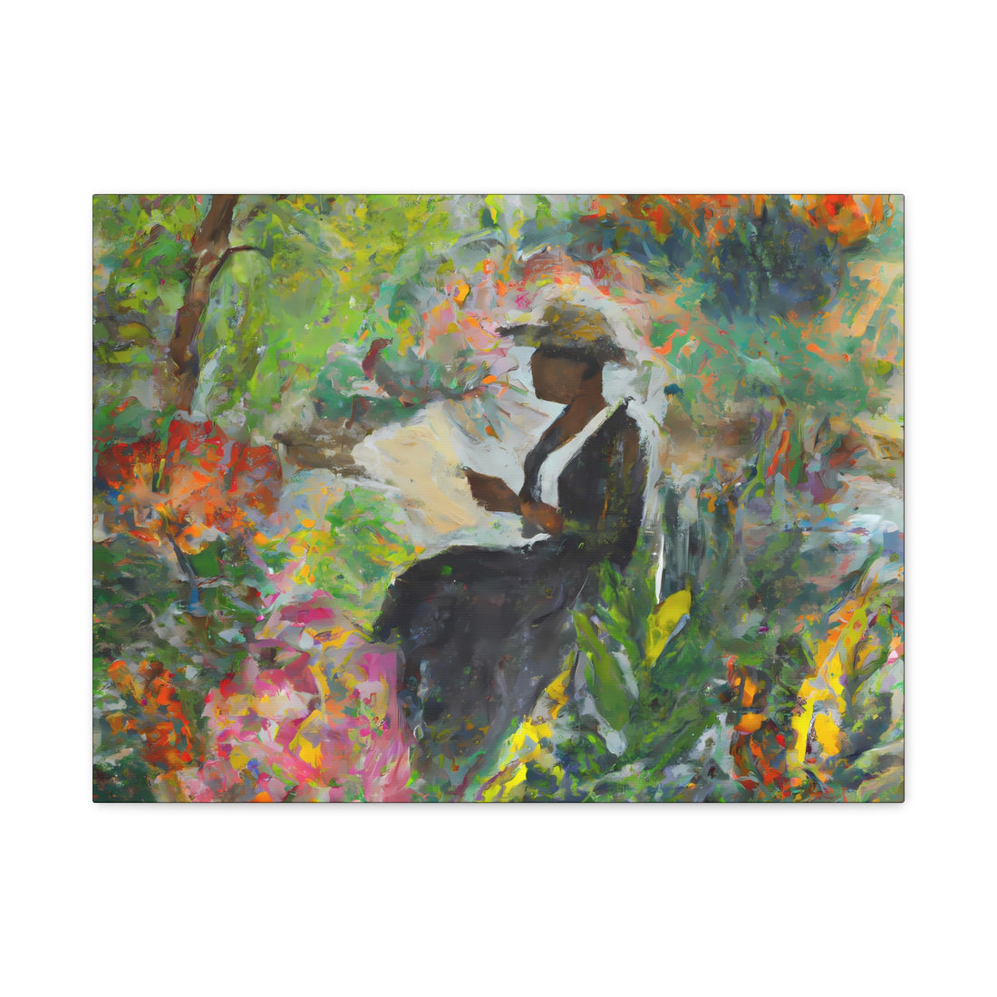 Botanical Heights, Over the Sofa | Horizontal CANVAS Art