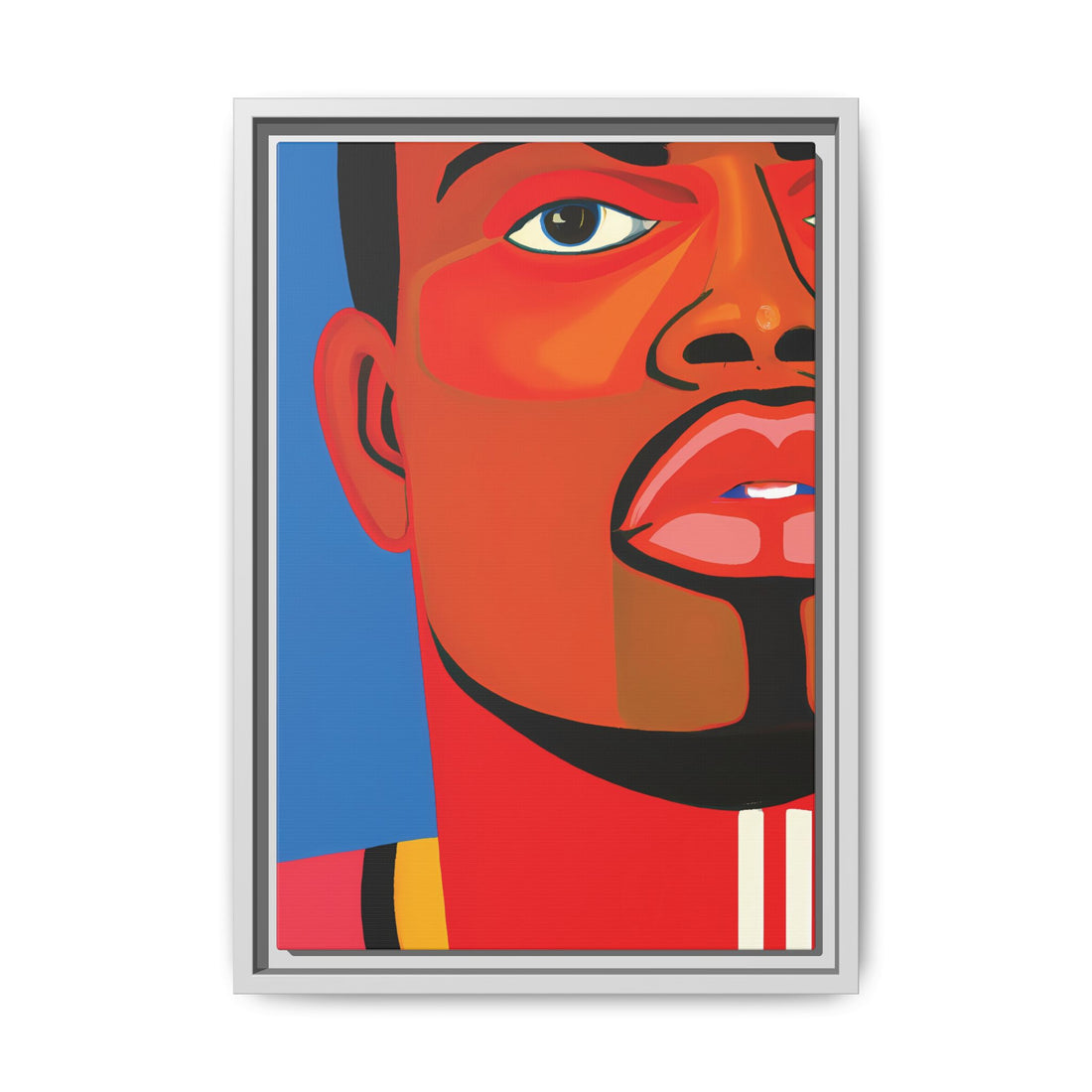 Man Supreme,  Pop Art Series | Framed Canvas Wall Art