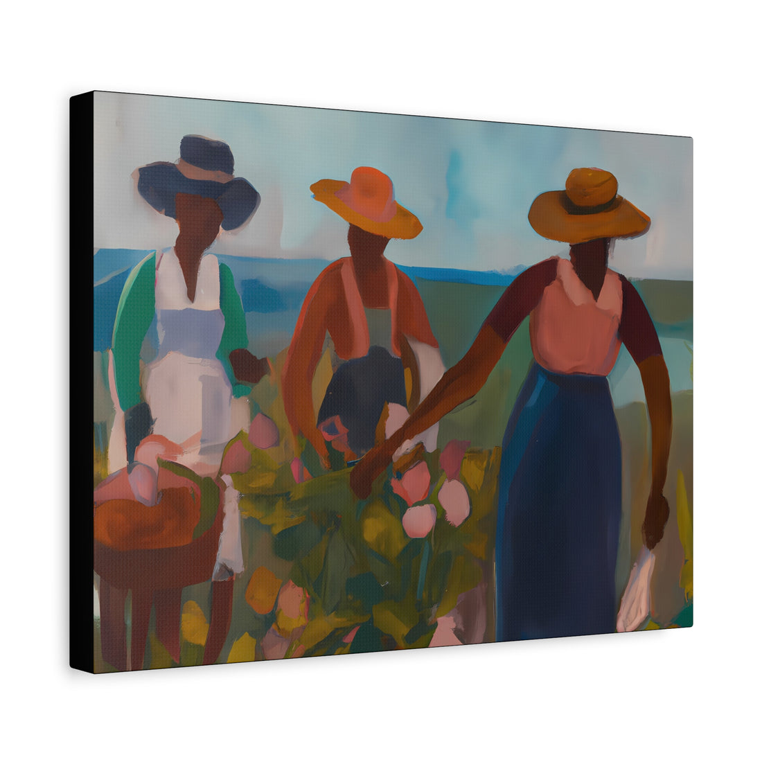 Roses, Over the Sofa | Horizontal CANVAS Art