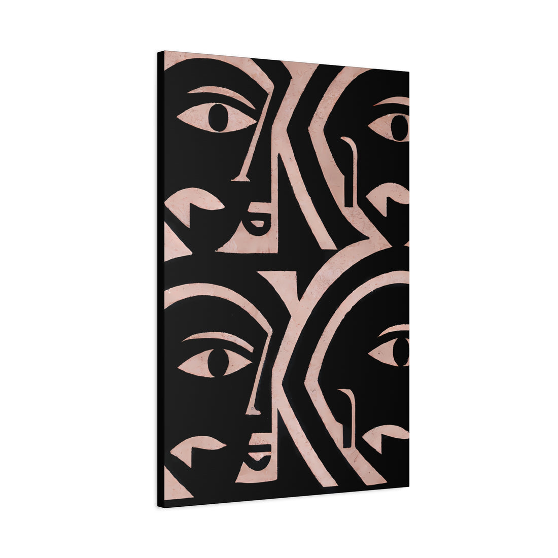 Profile, Contrast Series | Canvas Wall Art