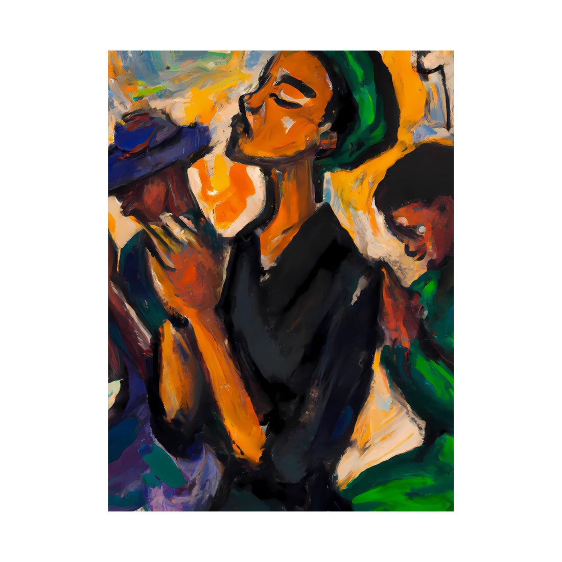 In Prayer, Church Series | Poster Print