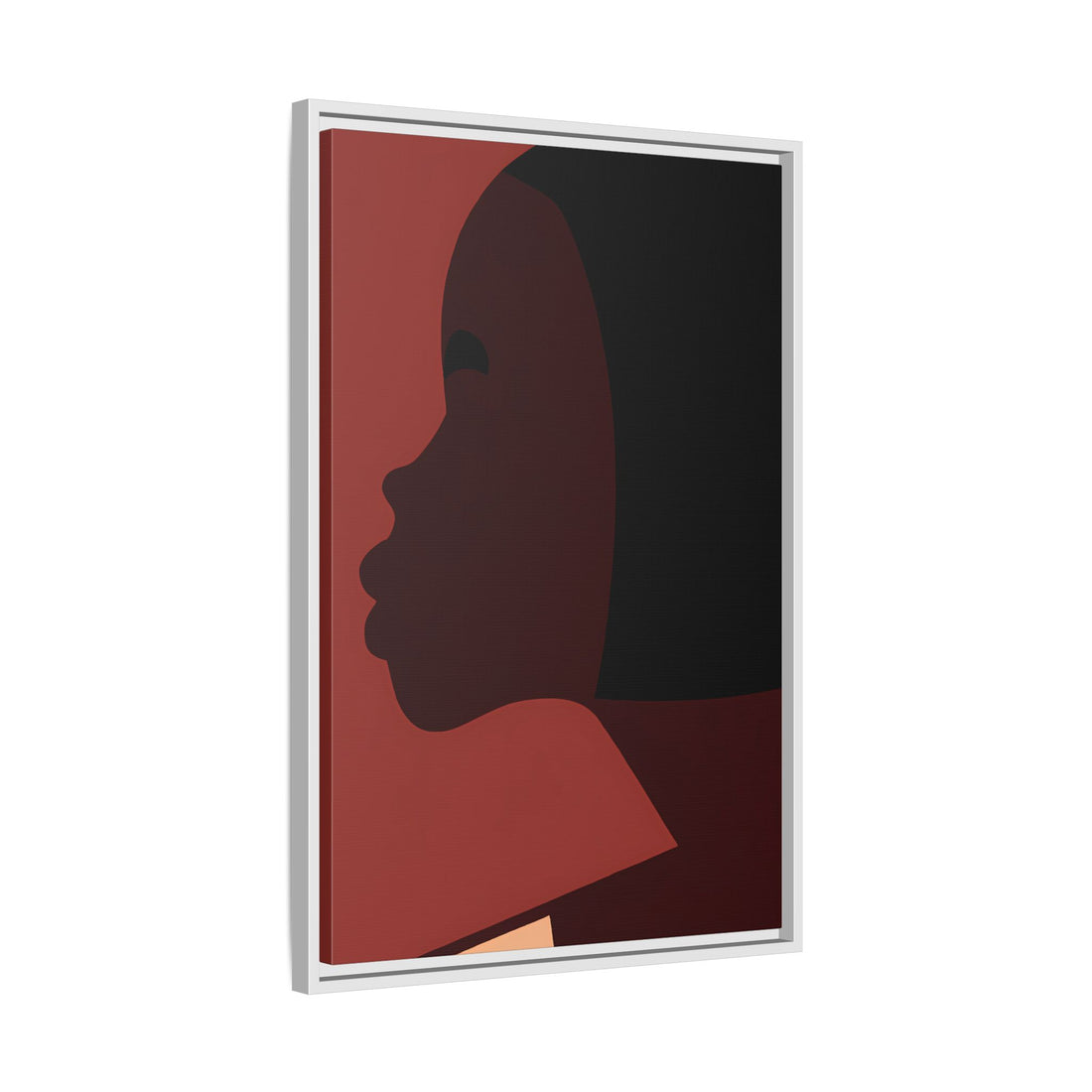 The Bob, Black Beauty Series | Framed Canvas Wall Art