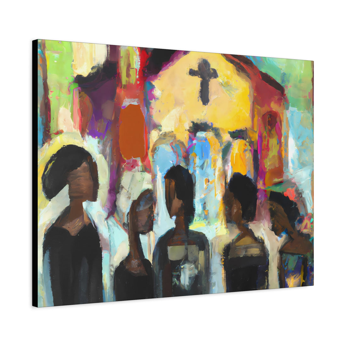 Sisters, Over the Sofa | Horizontal CANVAS Art