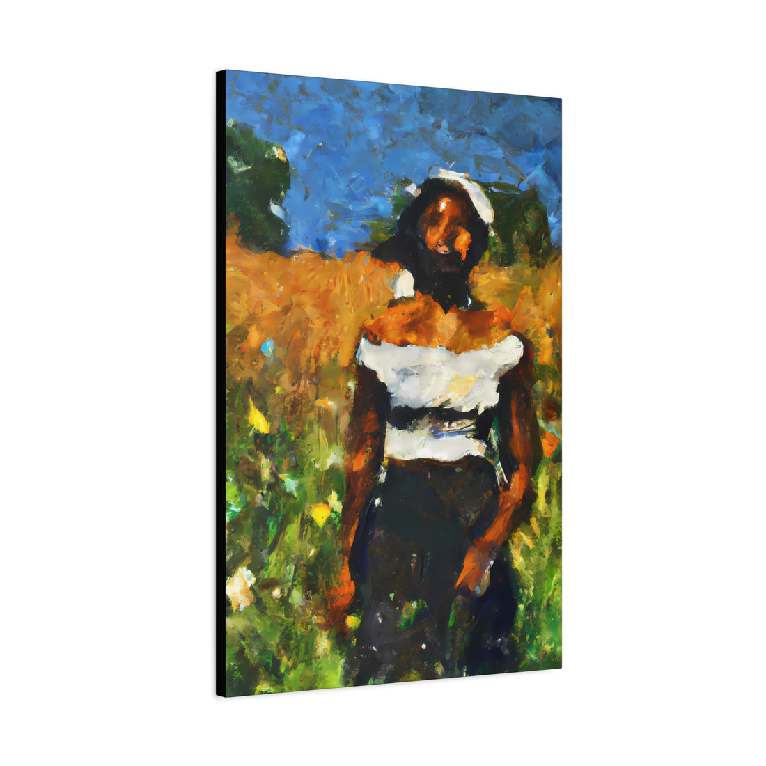 Lady 1, Cottage Series CANVAS Wall Art