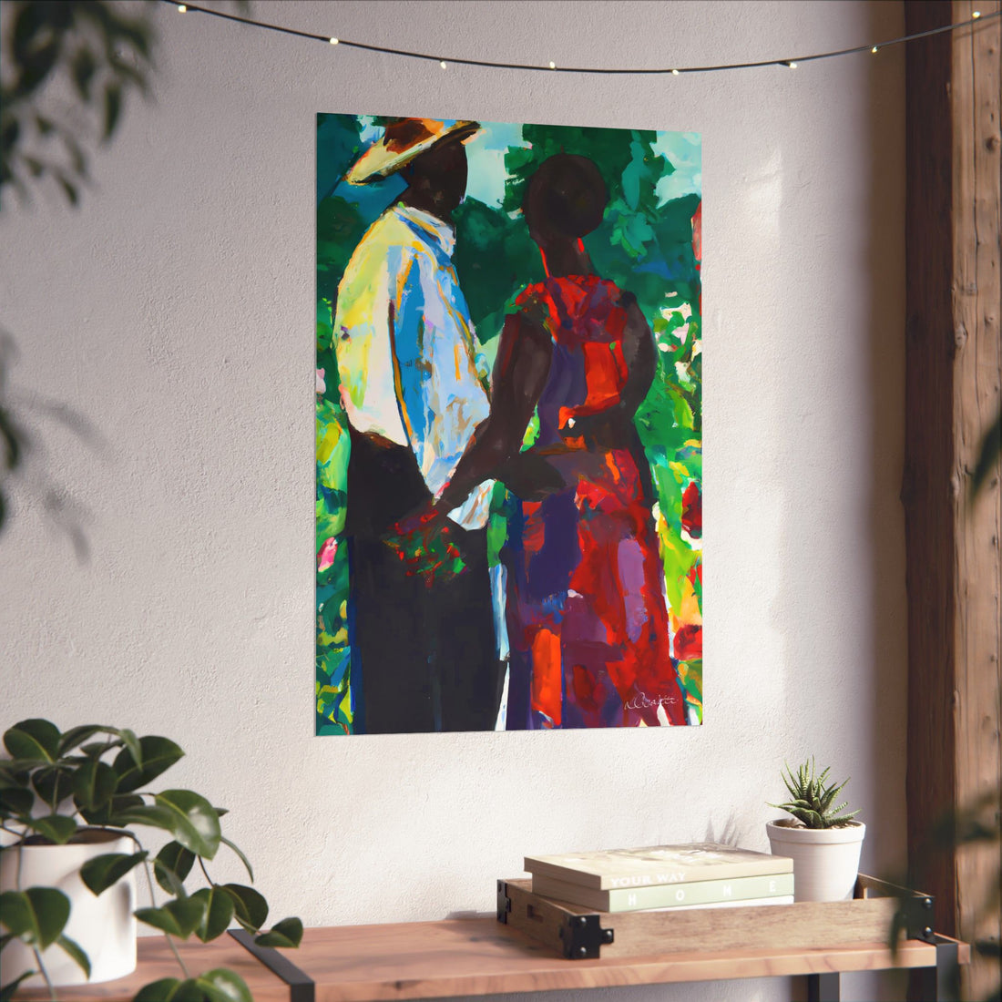 RED FLOWERS | Signed Giclée Art Print
