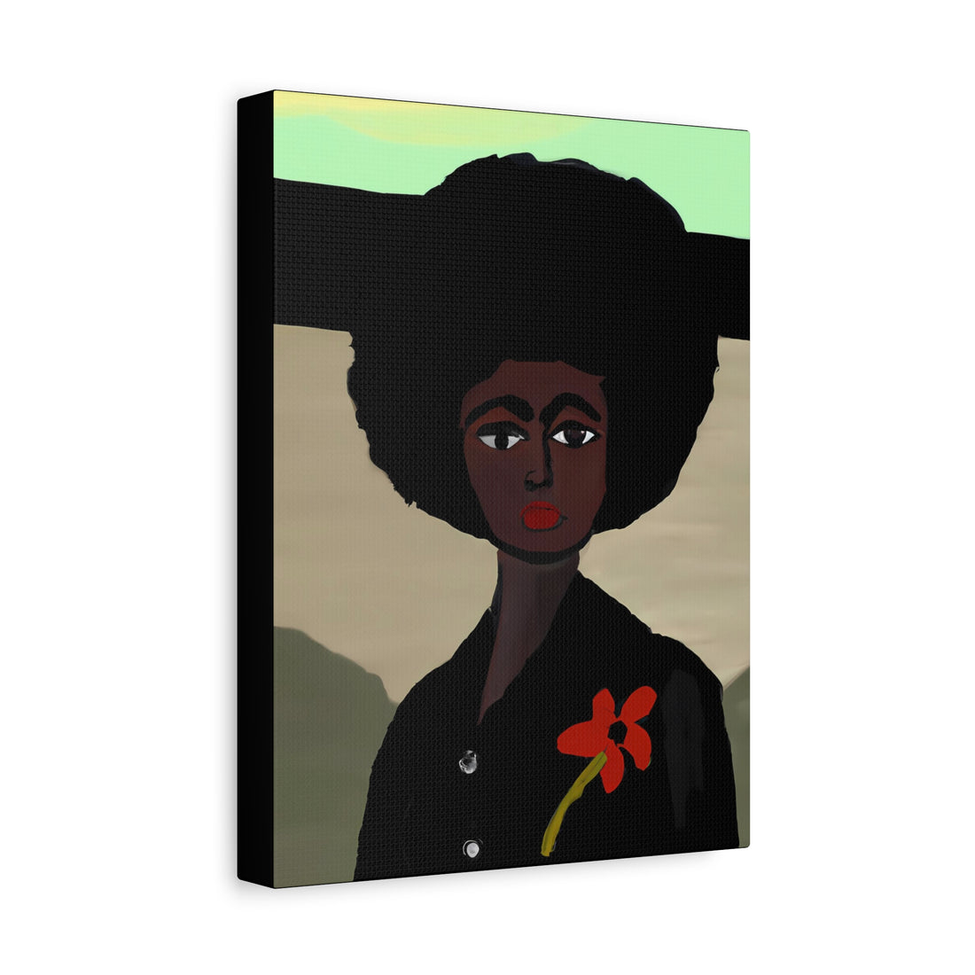 Jo, Folk Art Series | CANVAS Wall Art