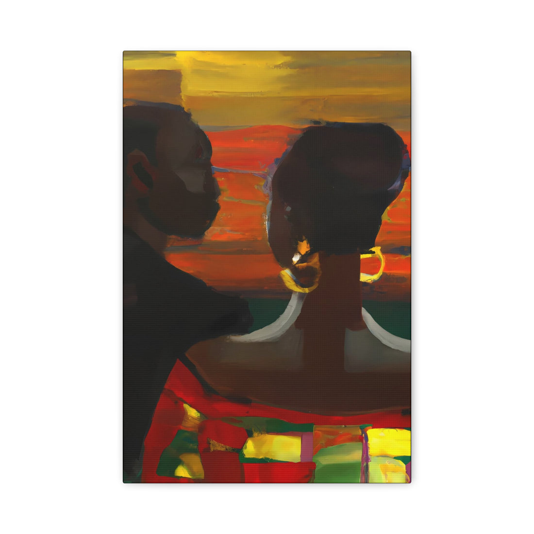 Sunrise, Couples Series | CANVAS wall art
