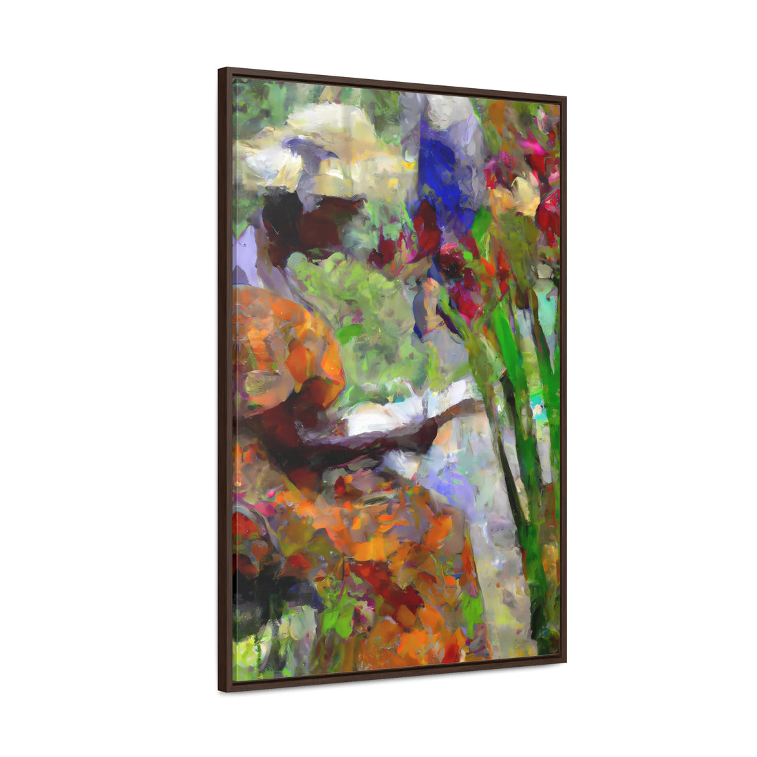 Botanical Garden, Cottage Series | Framed Canvas Art