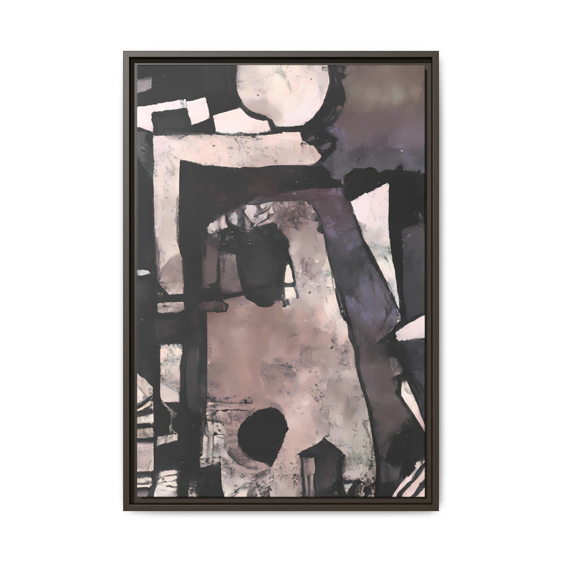 Fatherly Love, Abstract Series | Framed Canvas Art