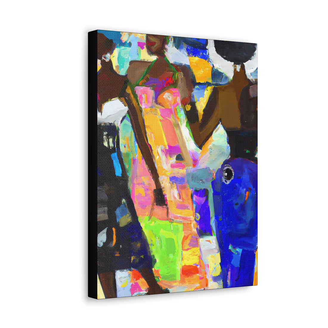 Lady in Prism, Shopping Lifestyle Series | Canvas Wall Art