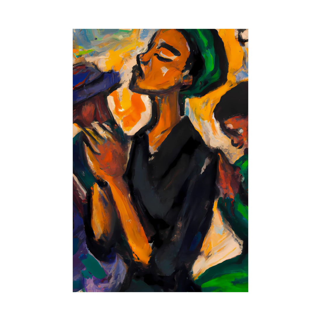 In Prayer, Church Series | Poster Print