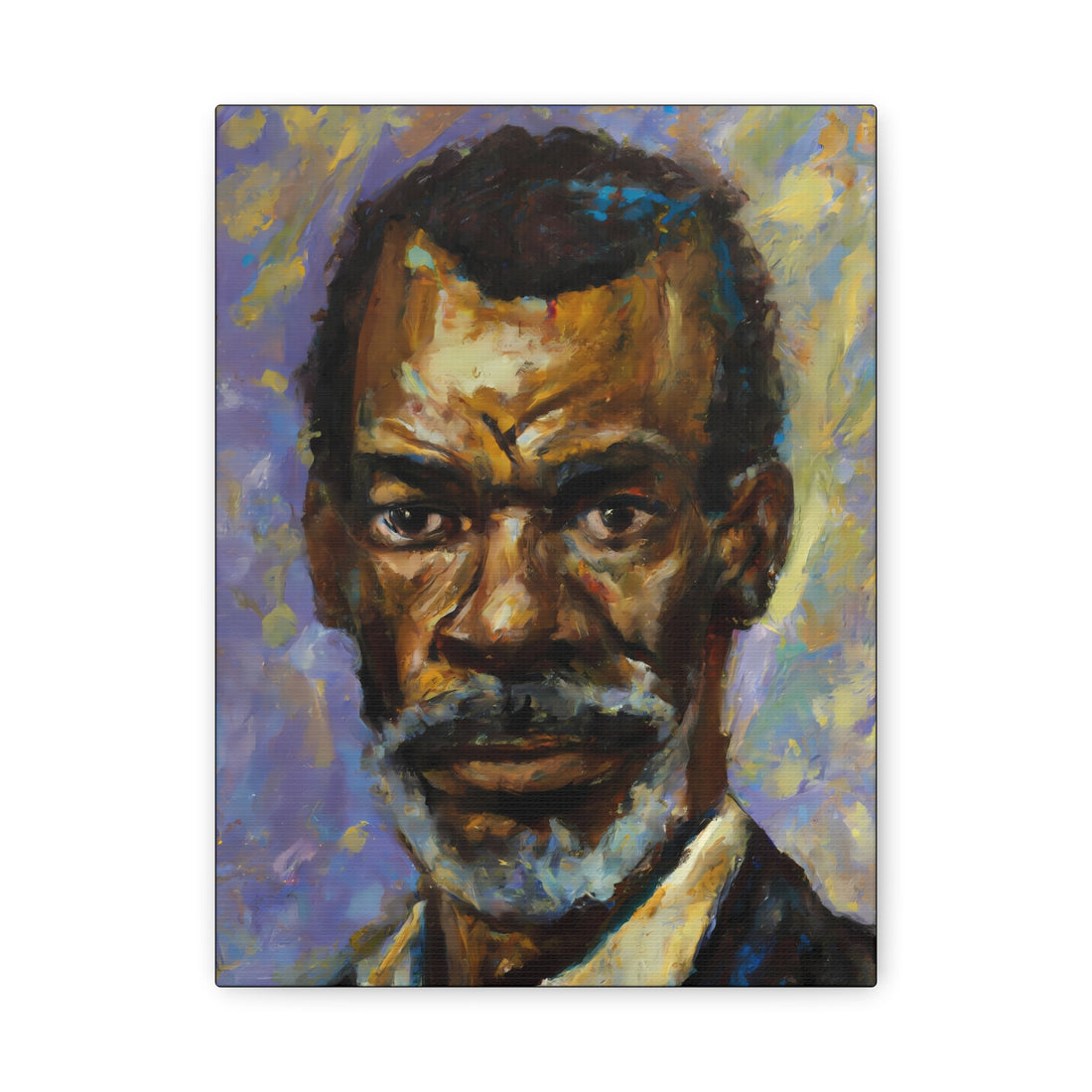 Bearded Man, Black Men Series CANVAS Wall Art
